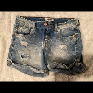 Jean shorts